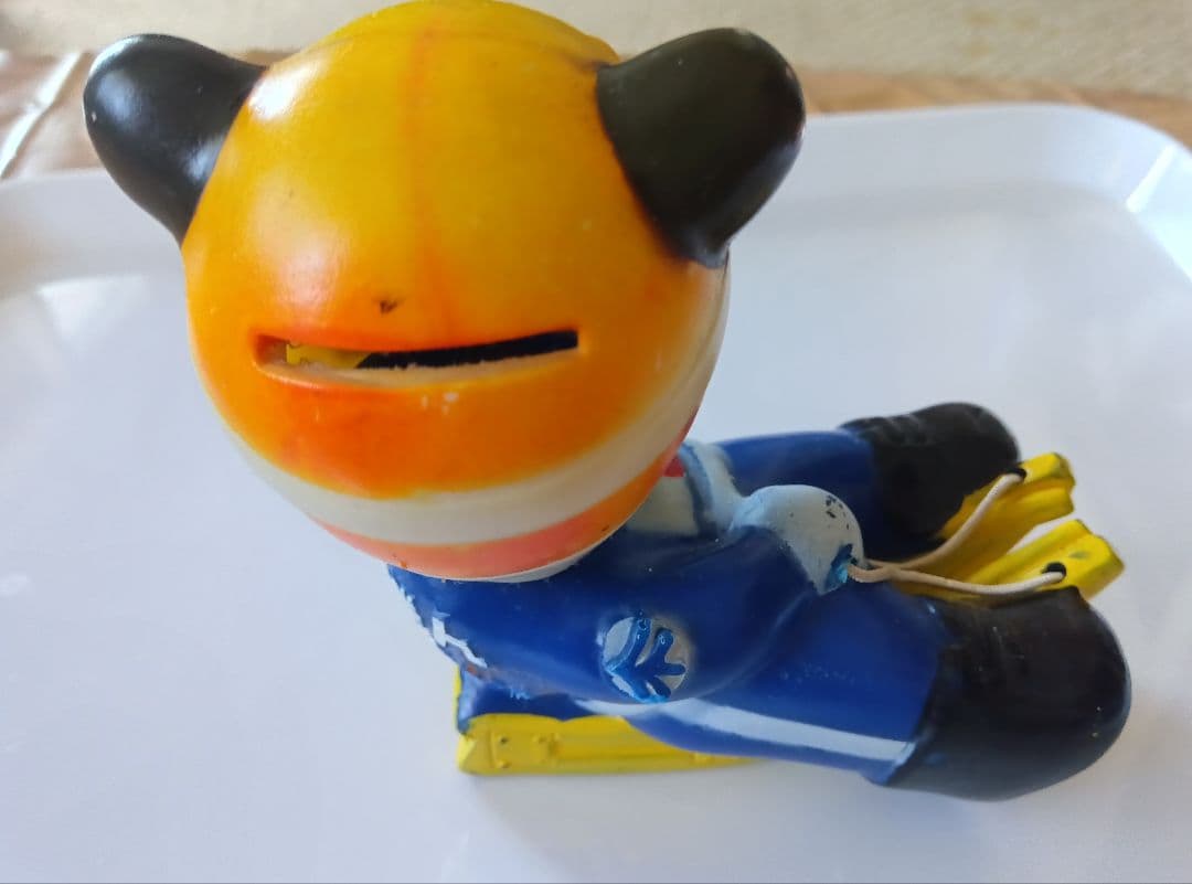 非売品】北海道拓殖銀行 たくちゃん貯金箱 〈昭和レトロ〉 激レア