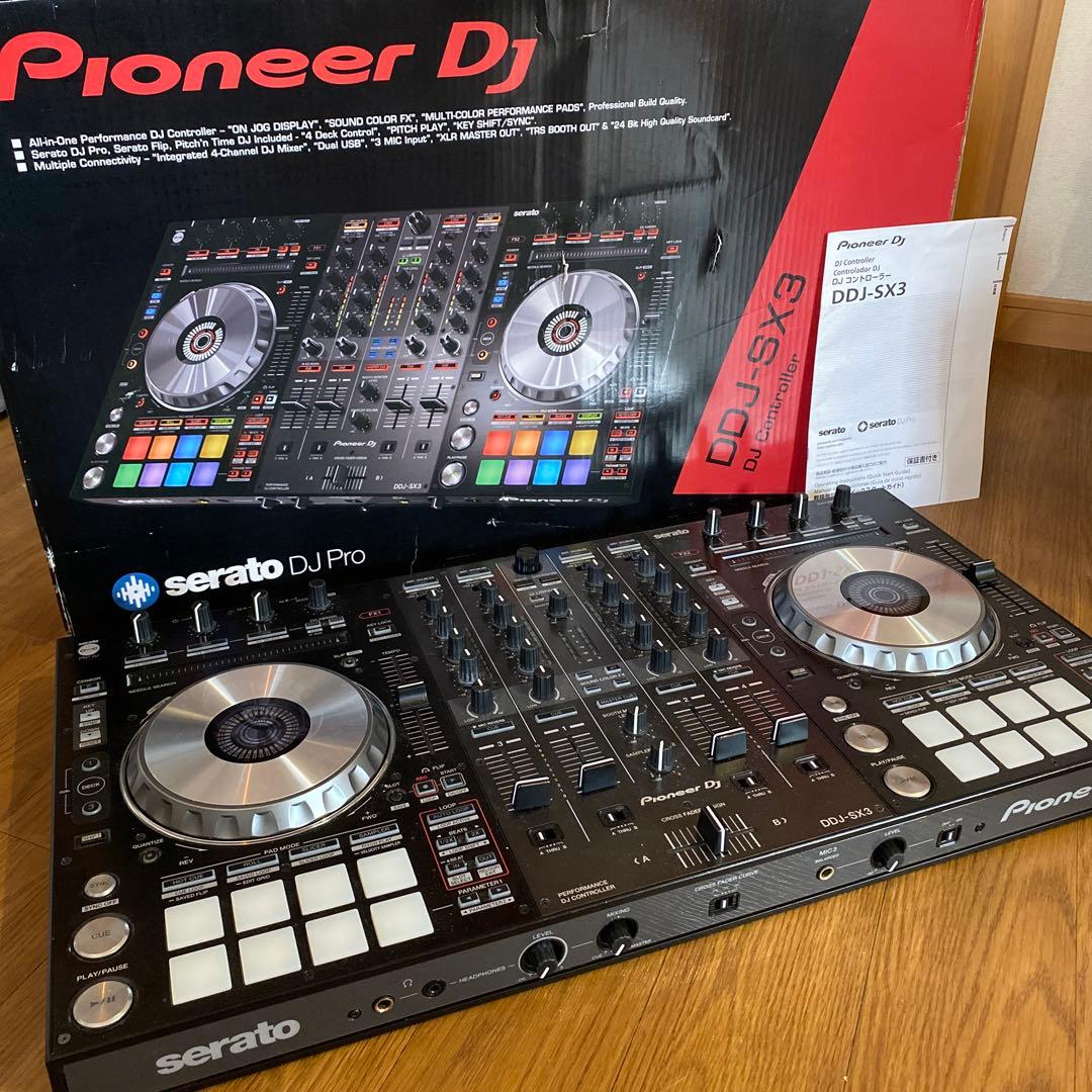 Pioneer DJ DDJ-SX3 コントローラー DDJ-SX3 (archived) Serato DDJ Pro対応 4ch パフォーマンス DJ