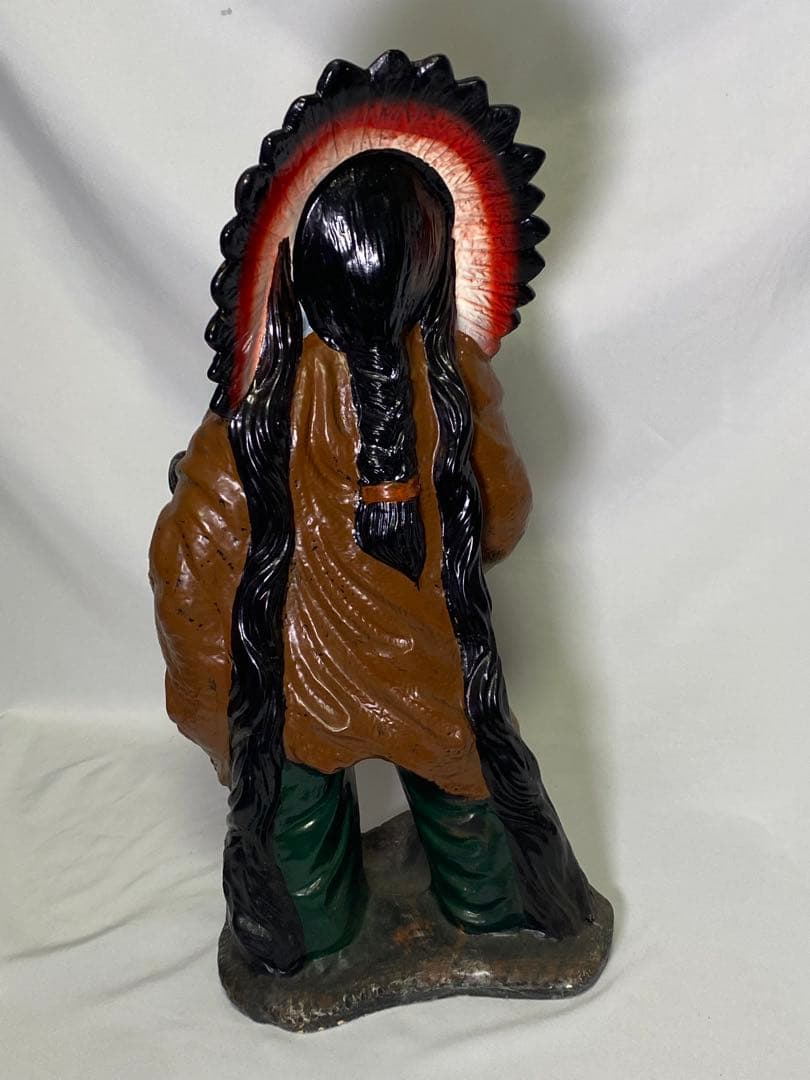 2172❣️ インディアン 男性 オブジェ 看板 👟