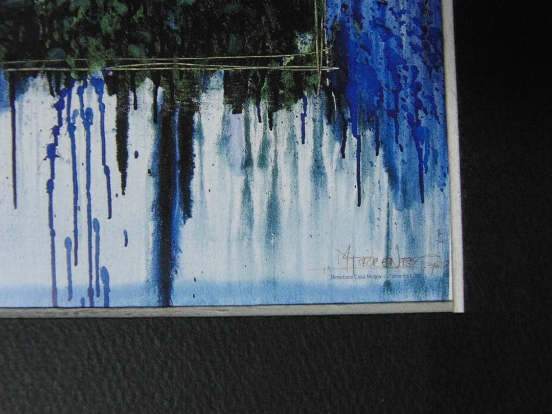 J.トレンツ・リャド、【フローレス】、希少な額装用画集より、状態良好