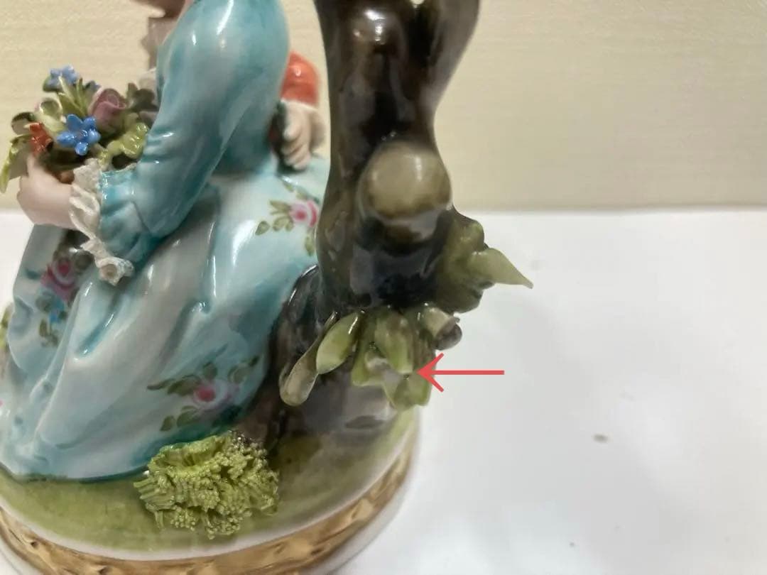 カポディモンテ Capodimonte キングスポルチェランフィギュリン - メルカリ