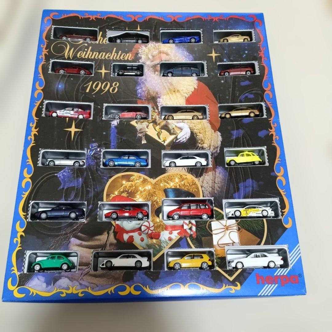 ヴィンテージ 1998年 ドイツ製 1/87ミニカー 24台入り herpa