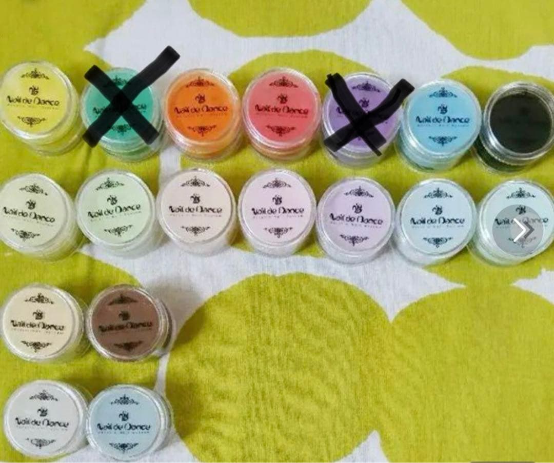 値下げ nail de dance カラーパウダー16色