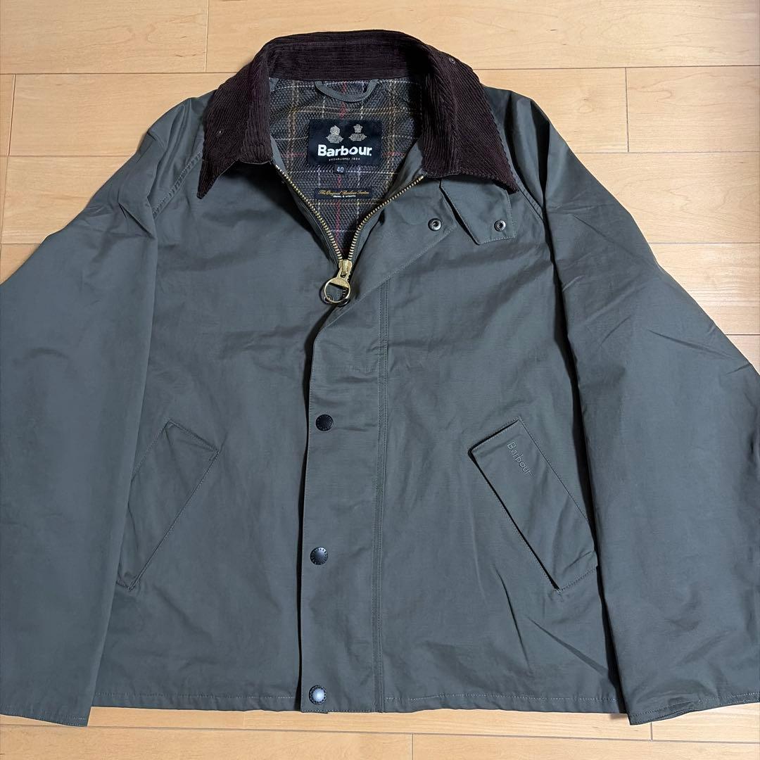 Barbour トランスポート ピーチスキン サイズ40