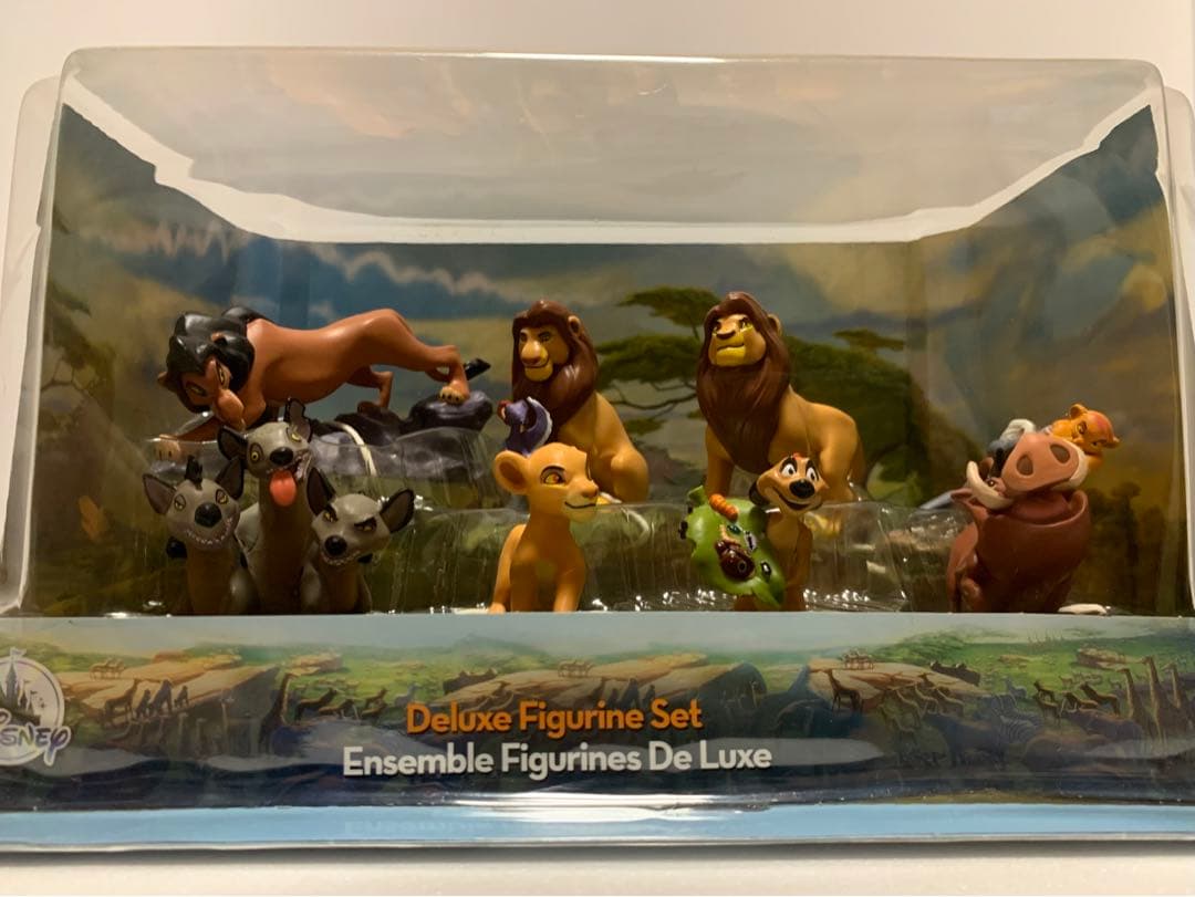 希少 未開封 ディズニー ライオンキング フィギュアセット - メルカリ