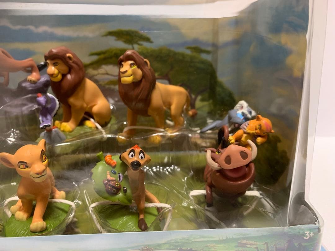 希少 未開封 ディズニー ライオンキング フィギュアセット - メルカリ