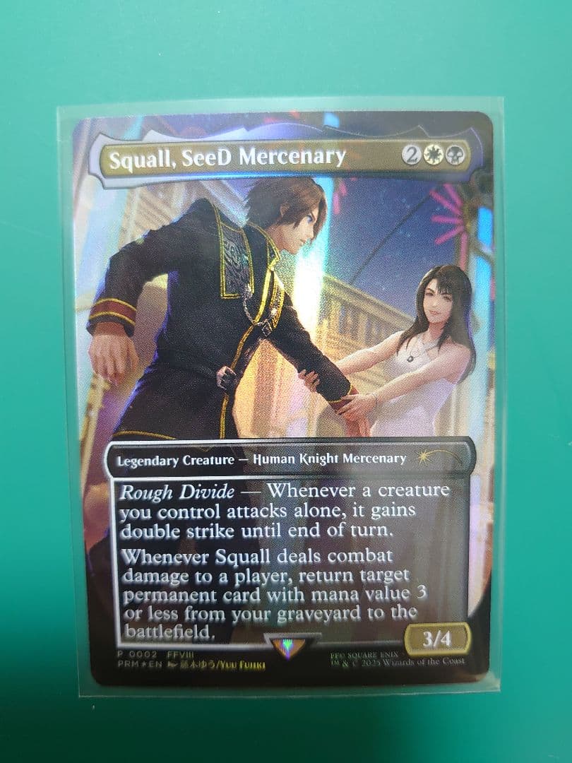 SeeDの傭兵、スコール foil スタンダードショーダウン限定 プロモ SeeDの傭兵、スコール 英語 プロモFoil② SeeDの傭兵、スコール 英語