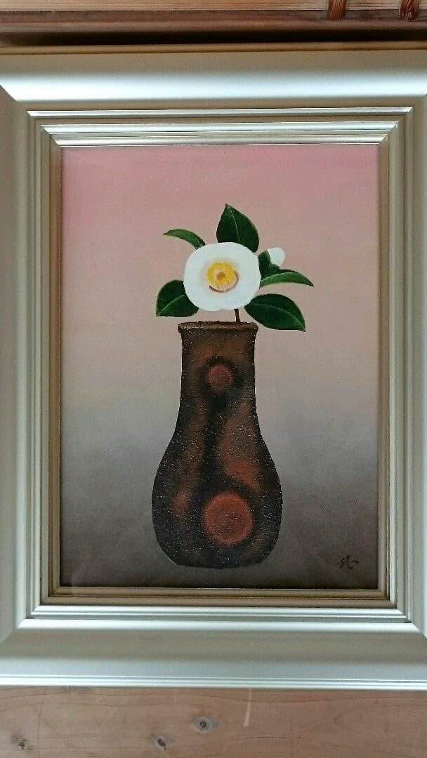 西村佳津子 「椿」