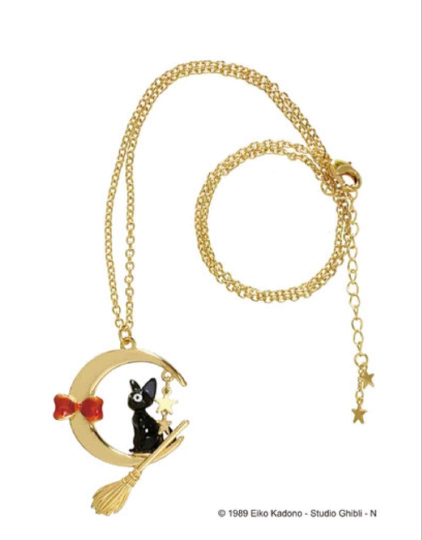 魔女の宅急便　キキへのおくりものシリーズ　月におすわりジジネックレス　新品未開封 2026年最新】魔女の宅急便 ネックレスの人気アイテム - メルカリ