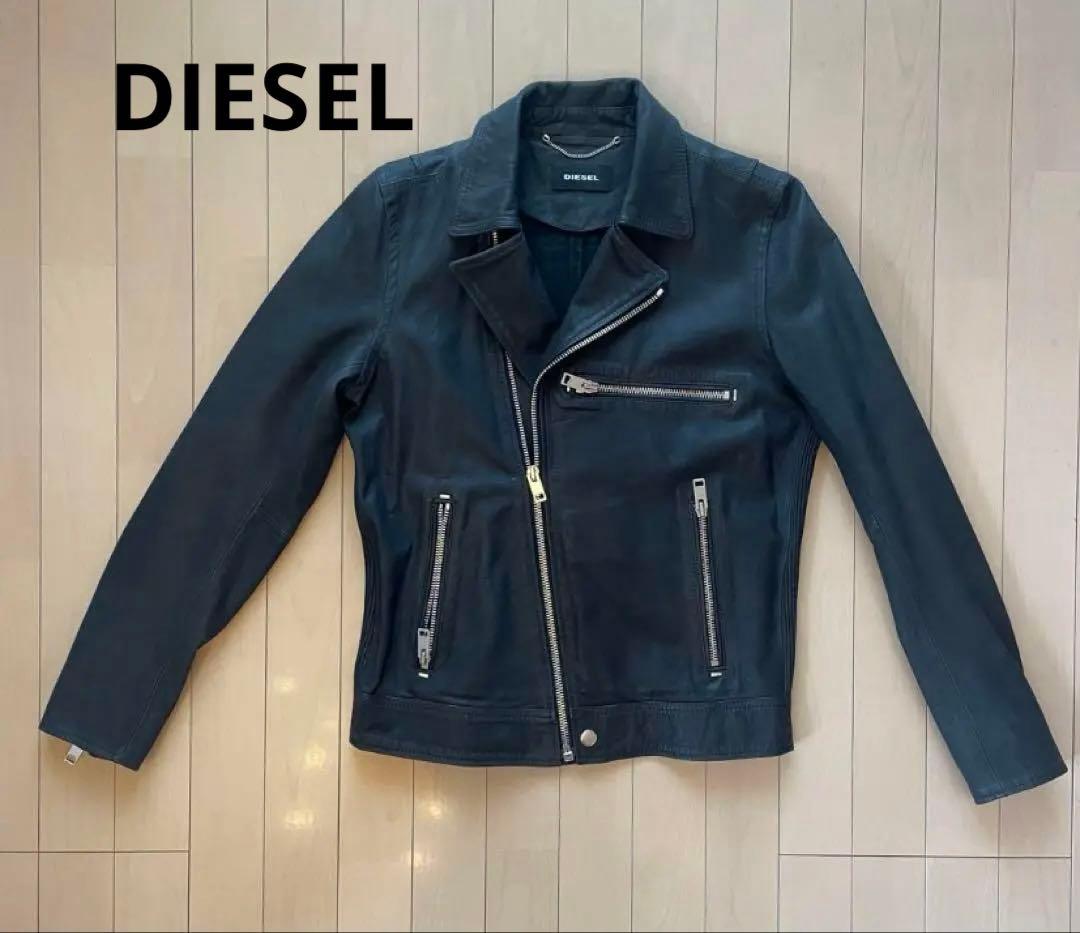 【ほぼ未使用品】激安特価中❣️❣️DIESEL/ディーゼル ライダースジャケット