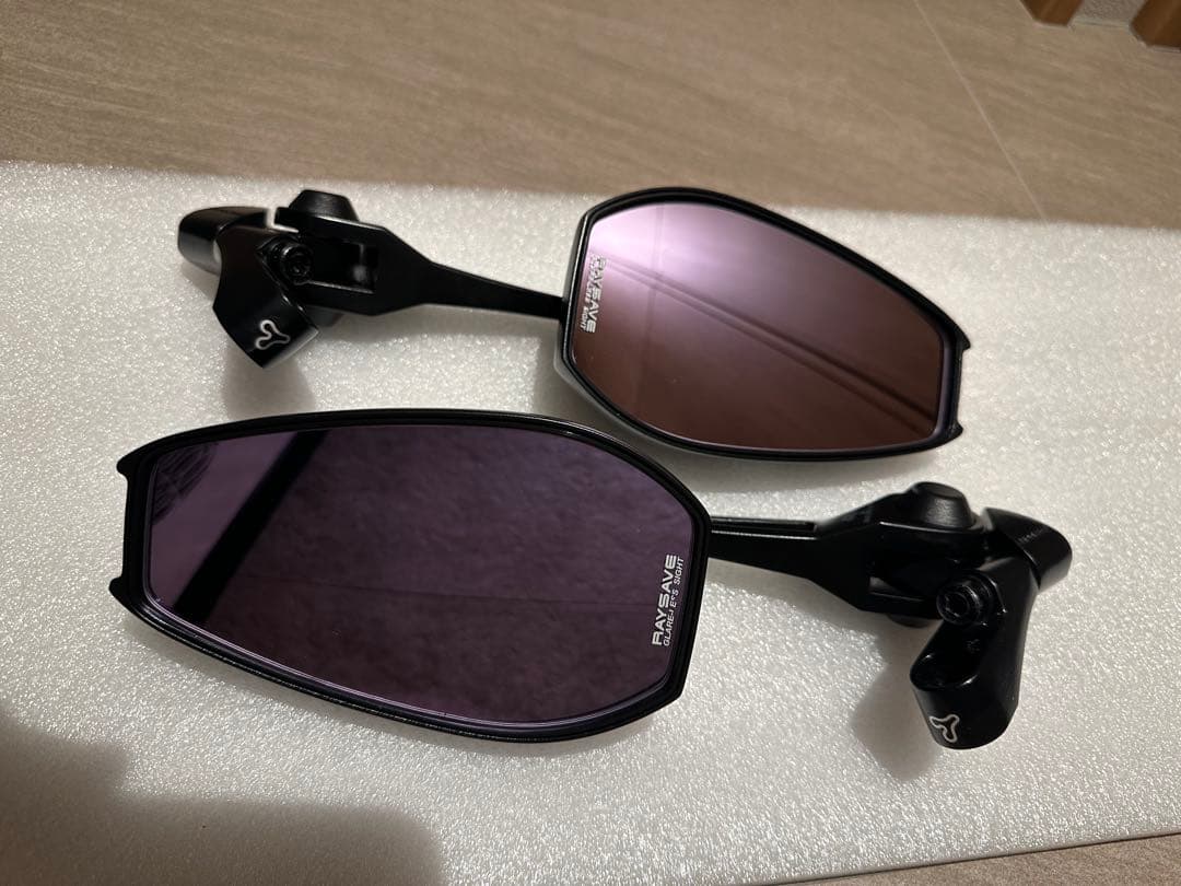 タナックス　ナポレオンNA-014 シャークミラー7 バイク用ミラー　２つセット