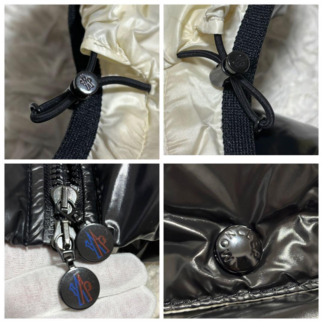 モンクレール ダウンジャケット BADIAシャイニー デカワッペン