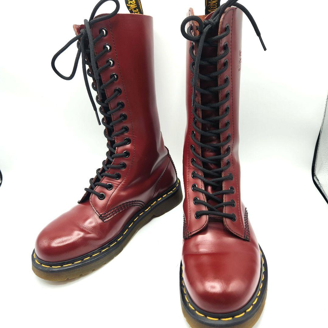 Dr.Martens　12ホール　チェリー　ロングブーツ ドクターマーチン Dr.Martens 1490 10ホールブーツ 10092600（チェリー