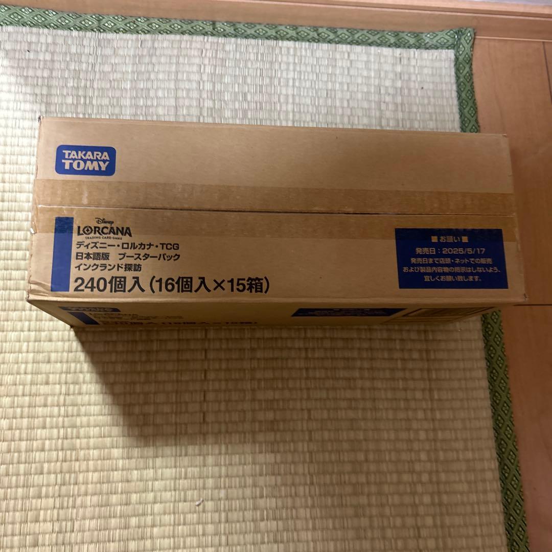 ディズニー ロルカナ TCG 日本語版 インクランド探訪　未開封　カートン
