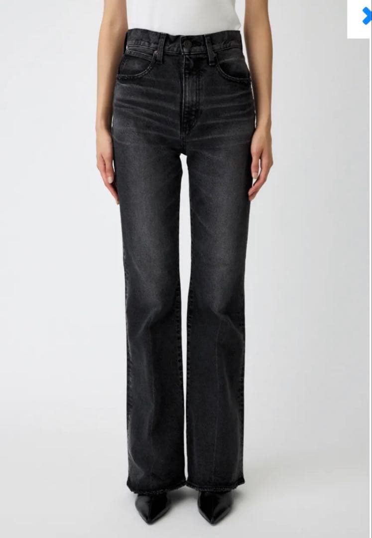 未使用moussy MVS BlACK FLARE (ロングサイズ24inch)