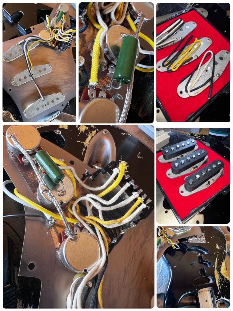 ハードレリック60sストラトキャスター タイプ/ アルニコPUオイル