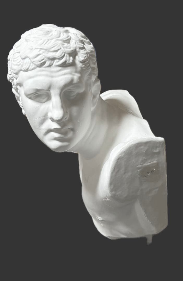 石膏像 ボルゲーゼの闘士 剣闘士 胸像 - メルカリ