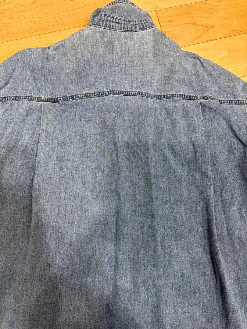 ハーレー純正 美品BEARDSLEYビアズリーFRIPIER ライトデニム