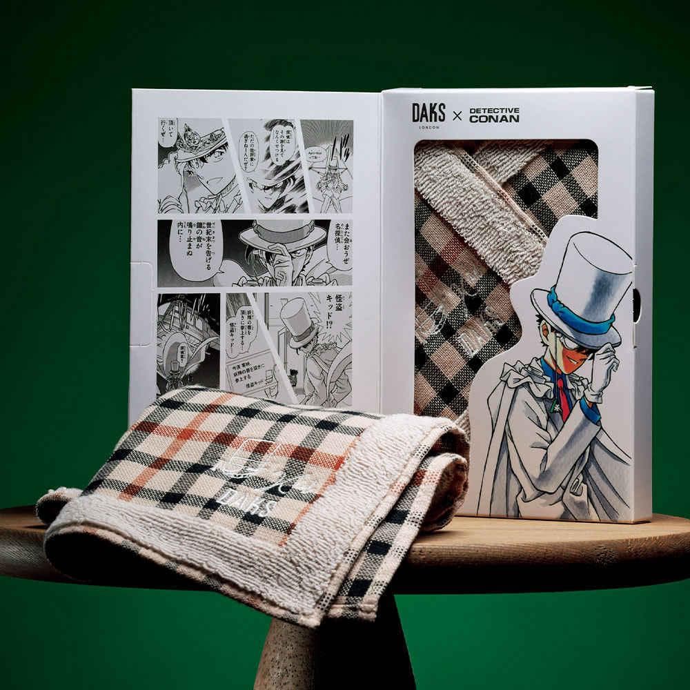 DAKS×名探偵コナン タオルハンカチ 怪盗キッド - メルカリ