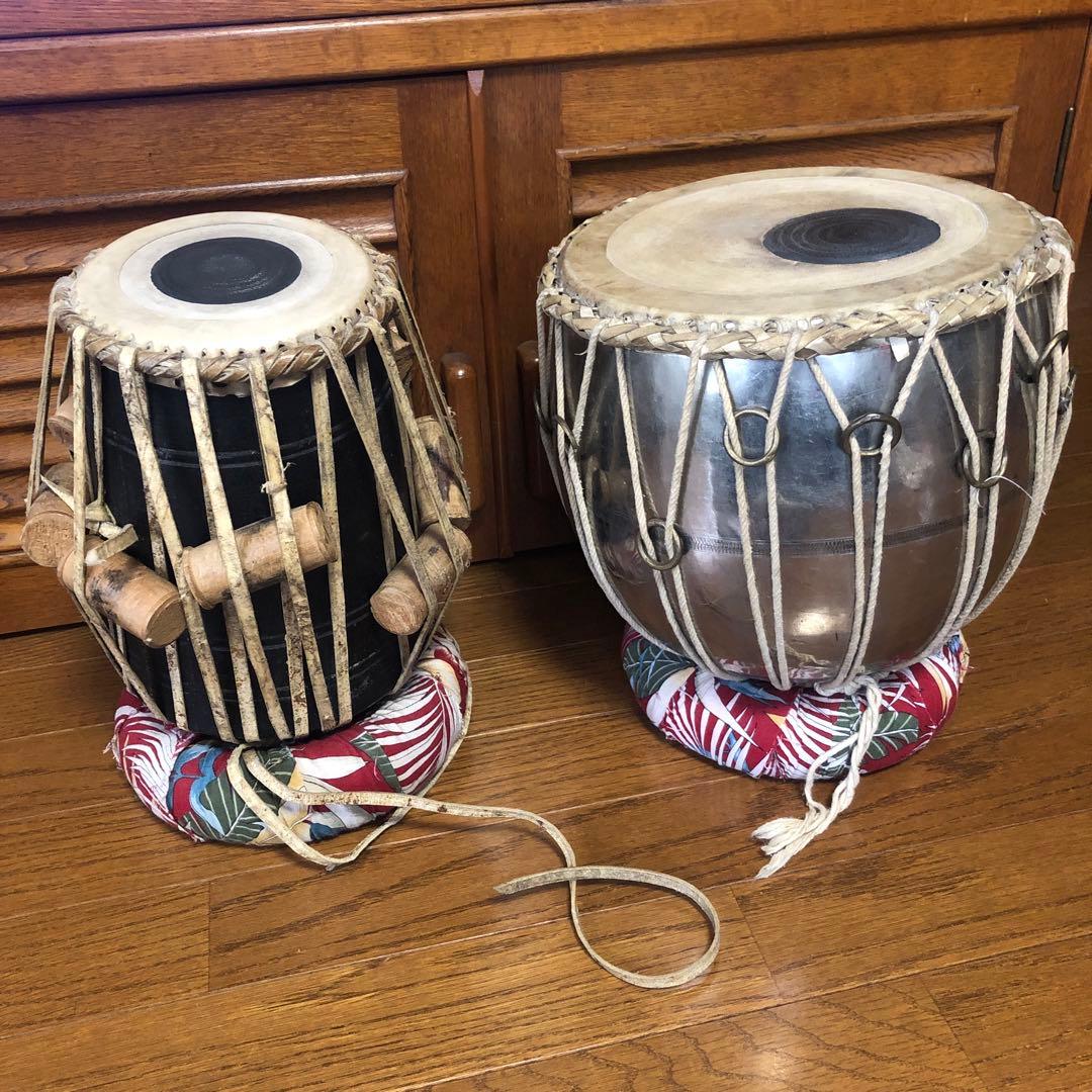 タブラ　インド製　社外ケース付属