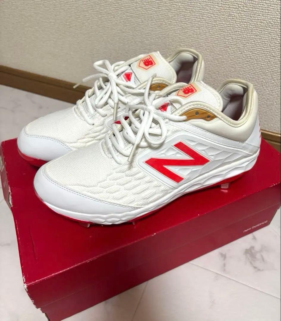 ニューバランス L3000AS4 野球スパイクnew balance 27.5 ○New Balance ニューバランス L3000v4○野球スパイク ポイント○緑
