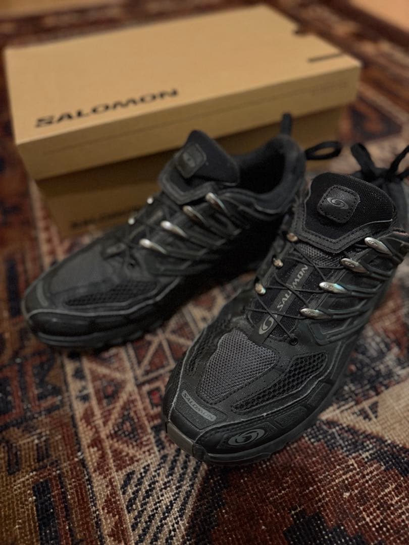 靴 SALOMON ACSPRO 27.5cm BLACK