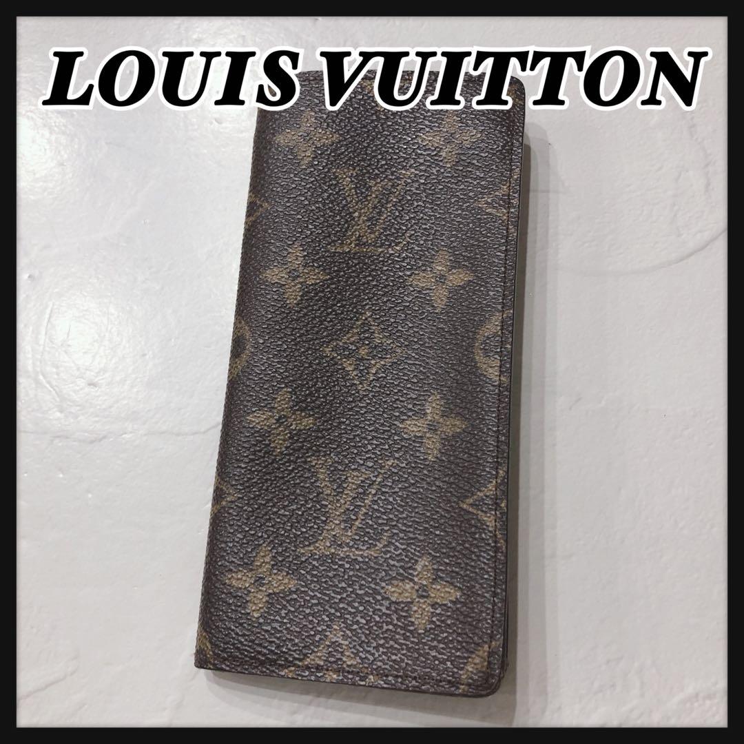 ☆LOUIS VUITTON☆ メガネケース モノグラム ブラウン レザー