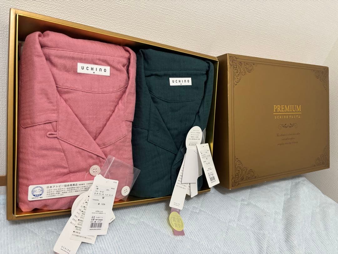 UCHINO パジャマ Mサイズ 2着セット