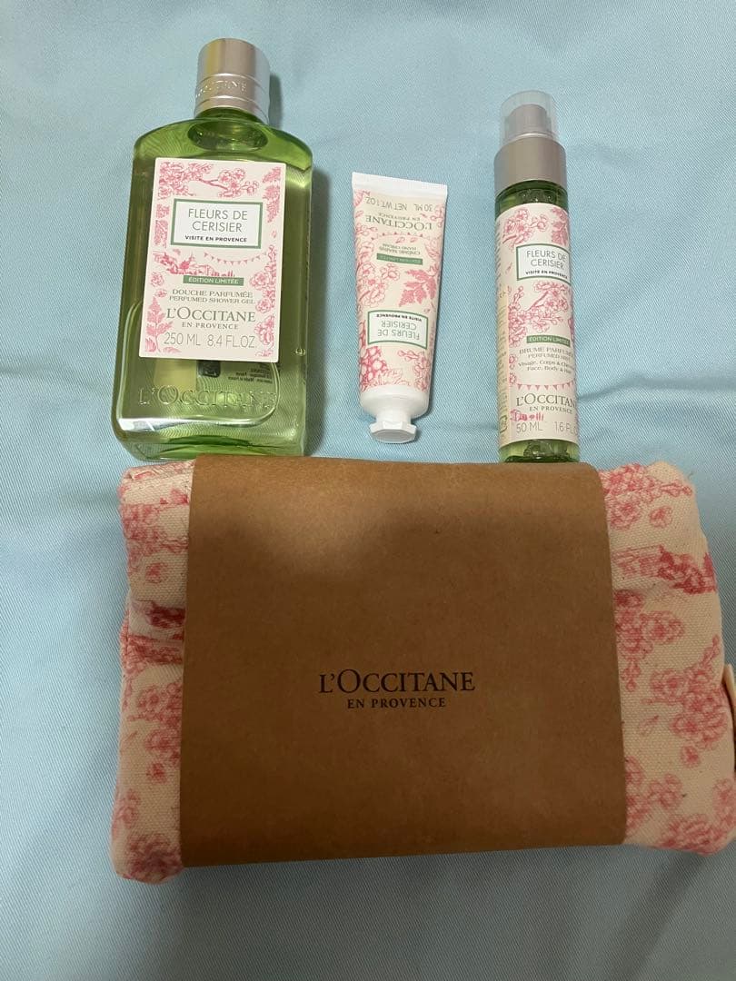 ロクシタン ホワイトマスカットチェリーブロッサム バッグ セット