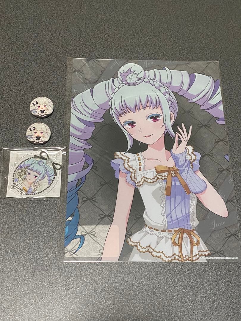 プリティーリズムレインボーライブ 天羽ジュネ 缶バッジ アクキー