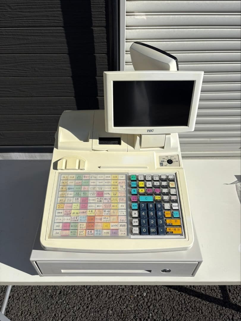 【美品】東芝TEC FS-2055 レジスター　バーコードリーダー付