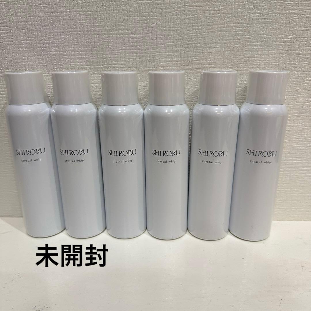 未使用　SHIRORU 洗顔料 6本セット