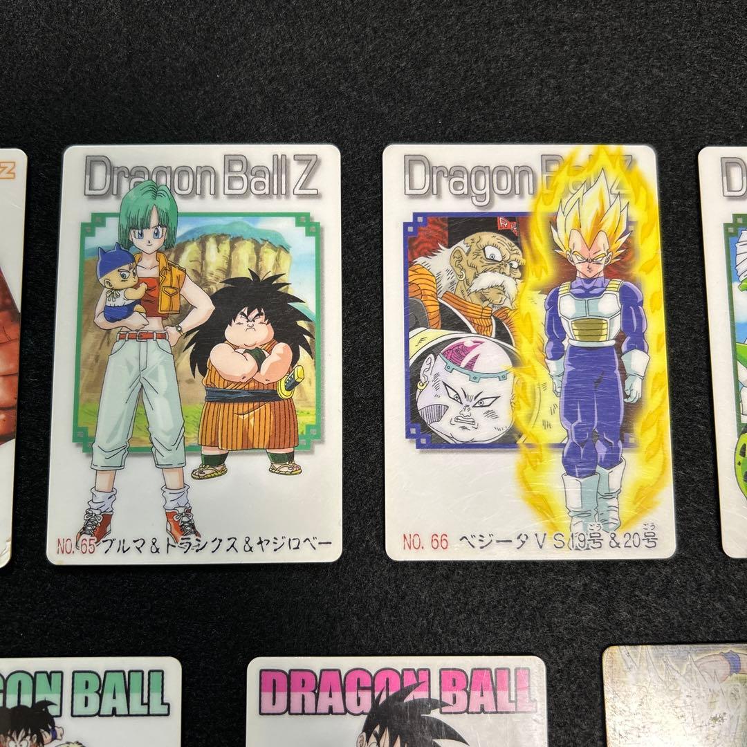 レア】ドラゴンボール カードダス グミカード 9枚セット - メルカリ