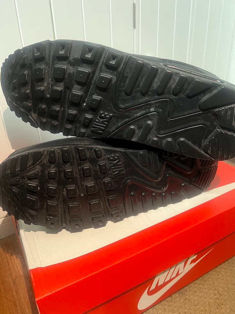 ほぼ新品！NIKE AIR MAX 90 LTR ブラック / 27.5cm