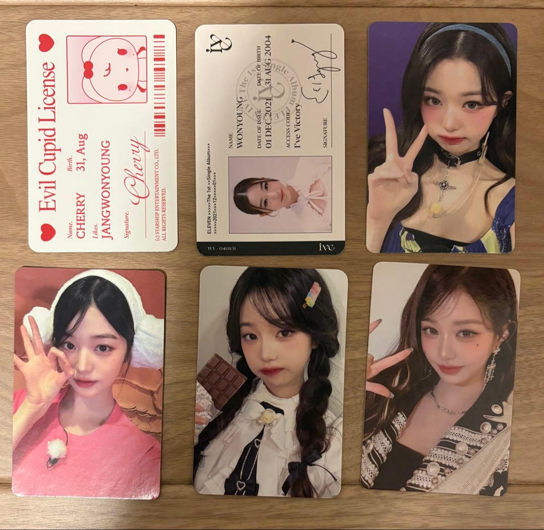 IVE ウォニョン トレカセット - メルカリ