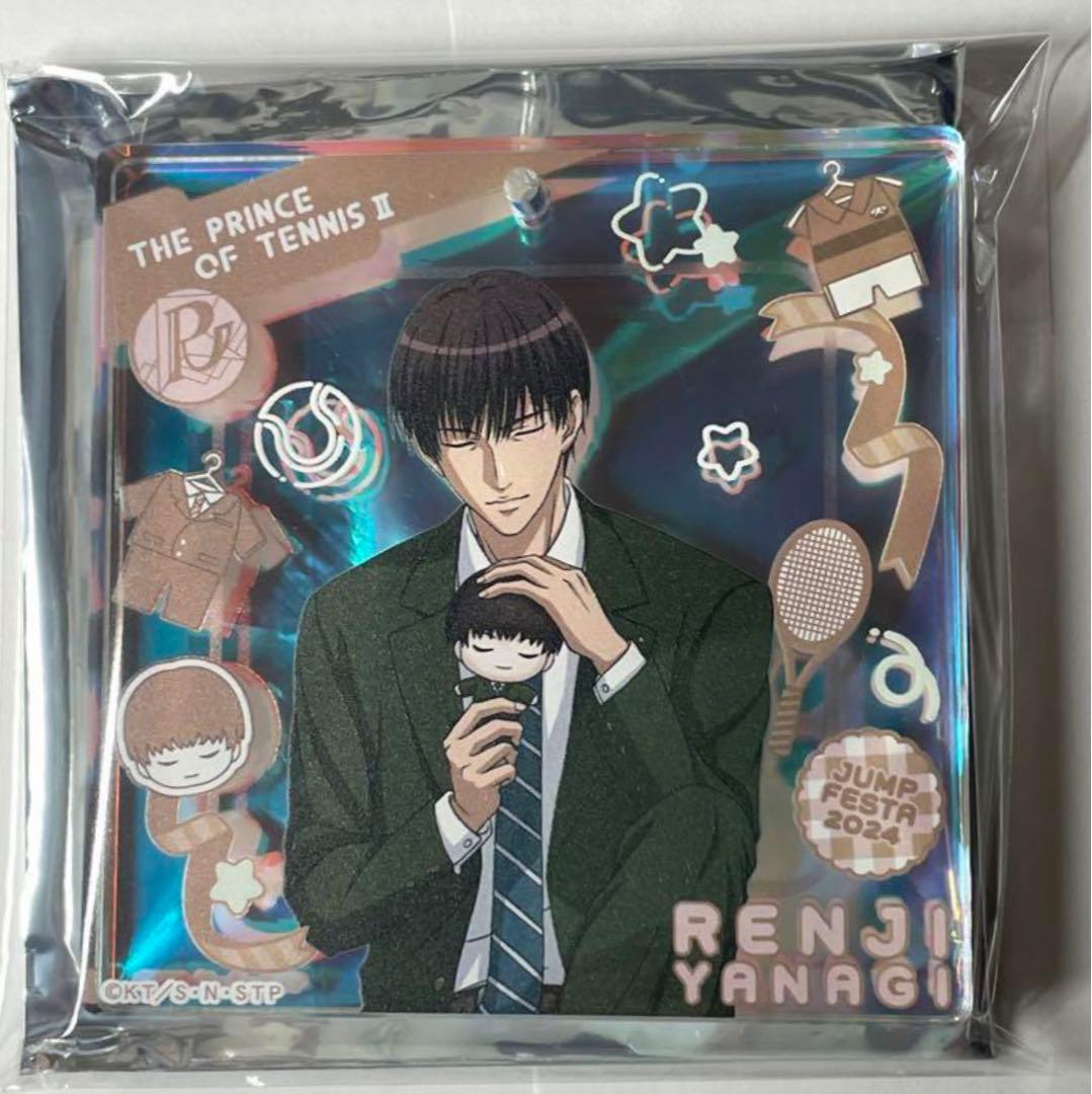 柳蓮二　テニスの王子様　テニプリ　アクリルブロック　BIGオーロラブロッキー
