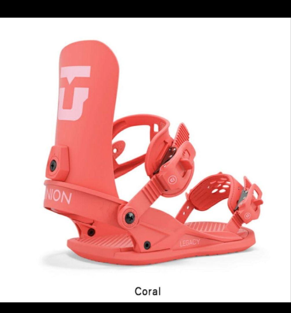 スノーボードビンディング Legacy コーラル S/M