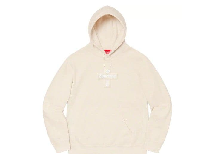 28まで Supreme closs box logo hooded sweat