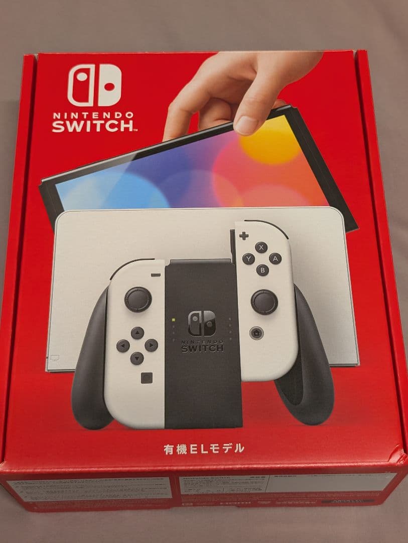 おまけケース付き】Nintendo Switch 有機EL ホワイト 白 - メルカリ