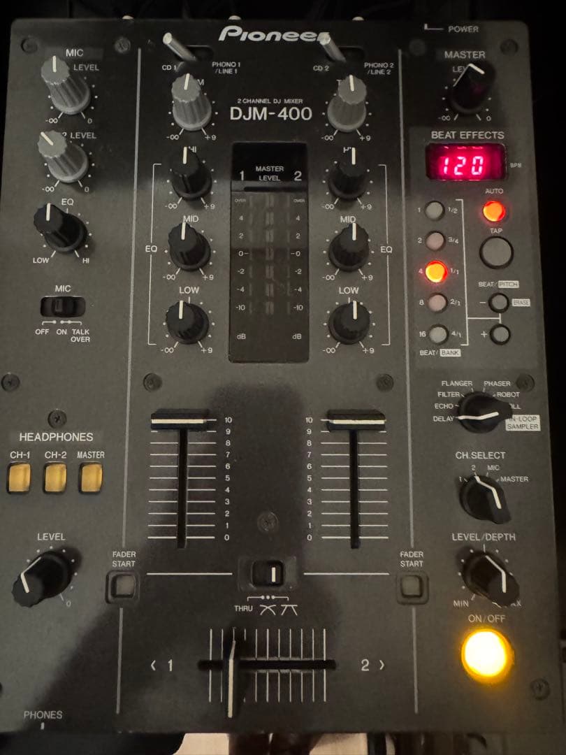 Pioneer パイオニア　DJM-400 DJミキサー