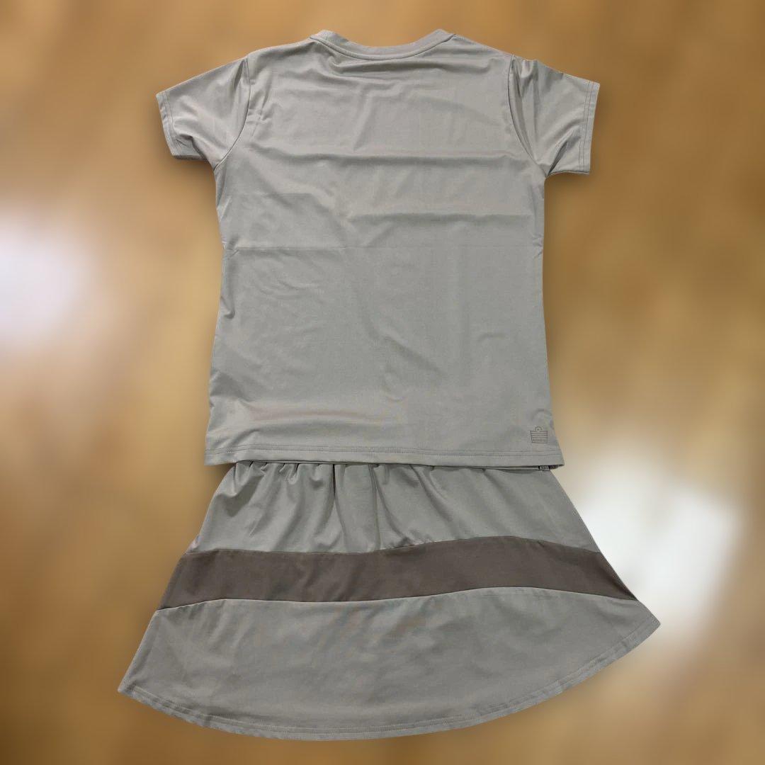 アドミラル テニス ウェア M 上下セット シャツ スコート ベージュ