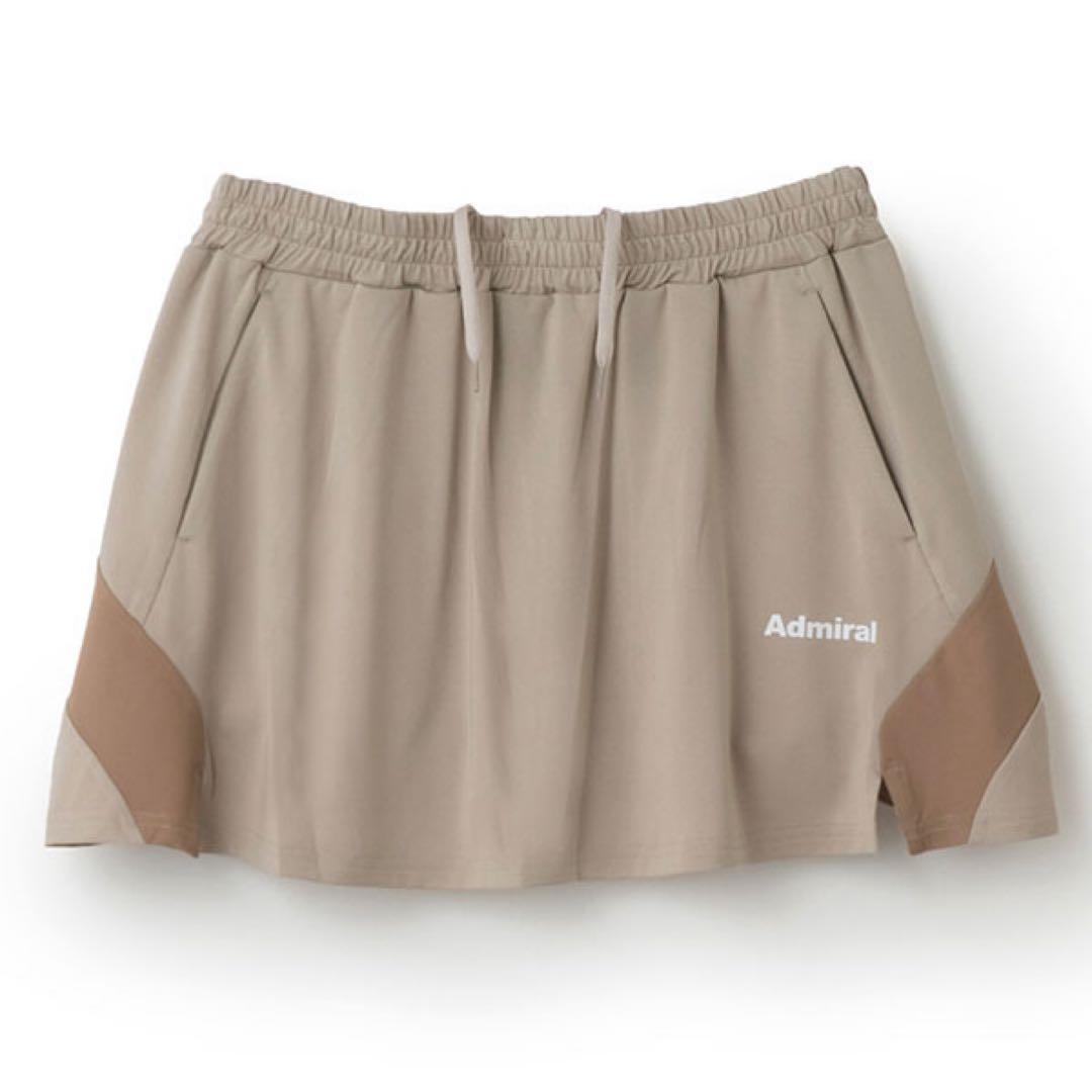 アドミラル テニス ウェア M 上下セット シャツ スコート ベージュ