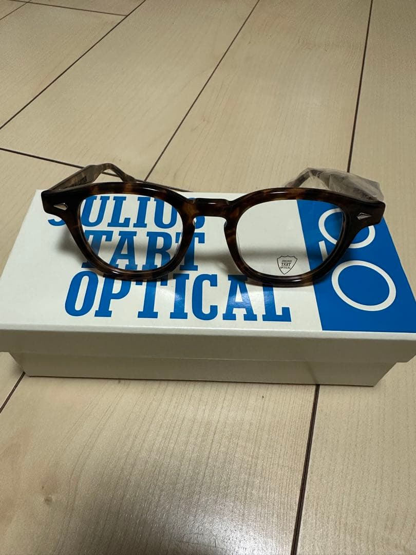 新品JULIUS TART OPTICAL メガネ46-22