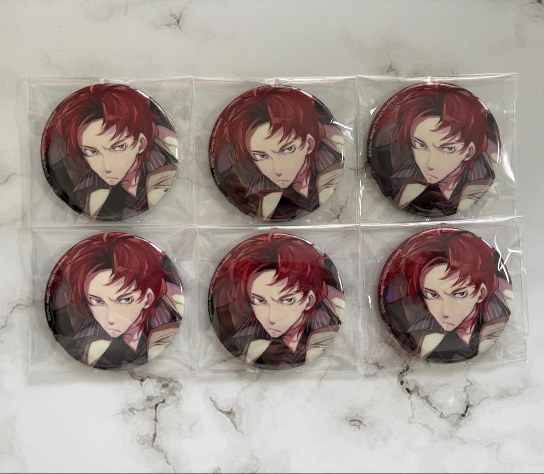 文豪ストレイドッグス 文スト novels缶バッジ ノベル缶 織田作之助