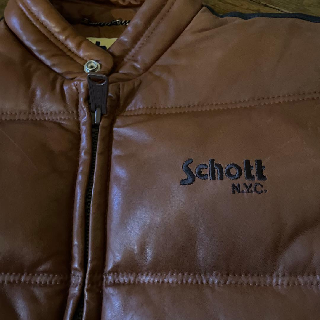 Schott ダウンジャケット