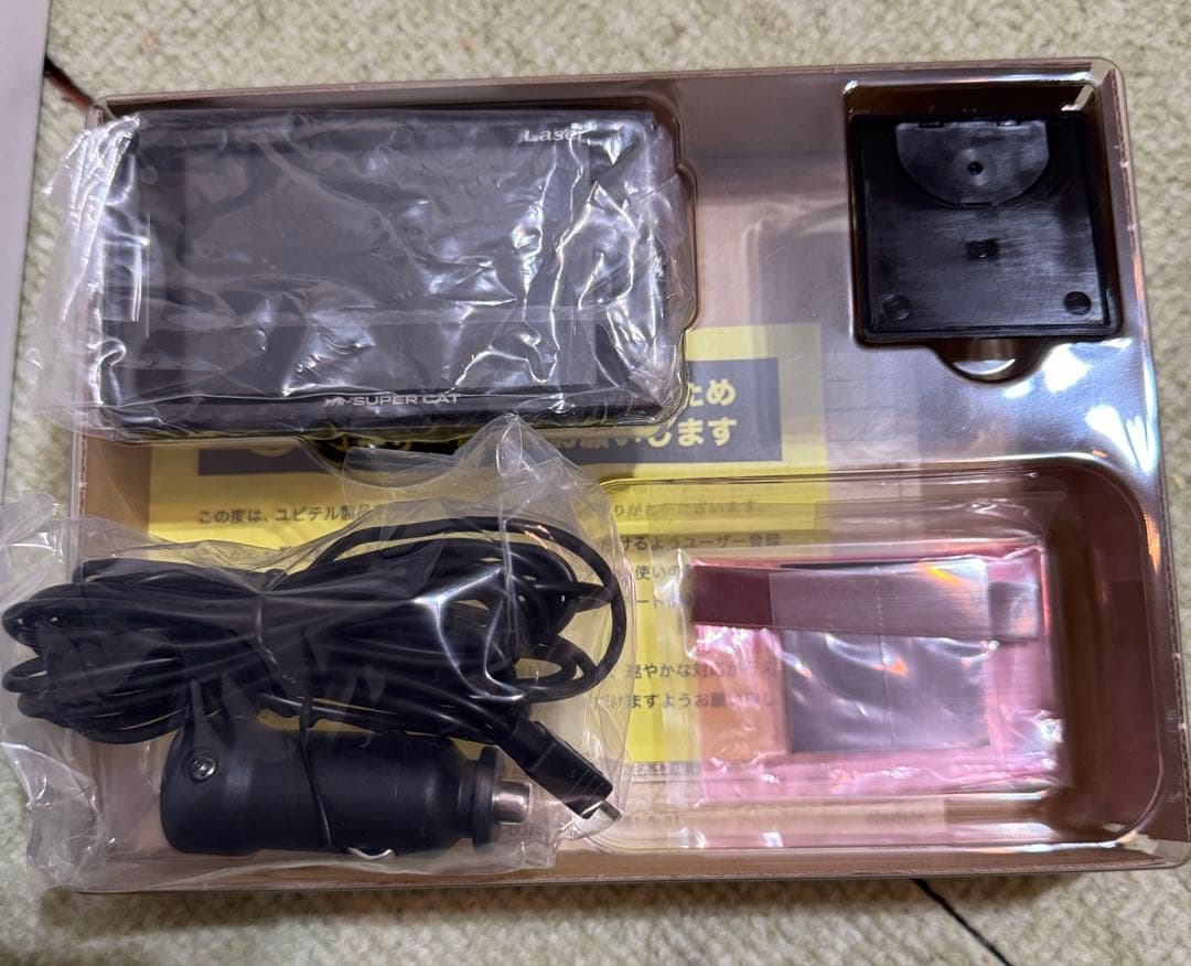 ユピテル SUPER CAT レーザー＆レーダー探知機 YGS503L 未使用品 GS503｜レーザー&レーダー探知機｜Yupiteru(ユピテル)