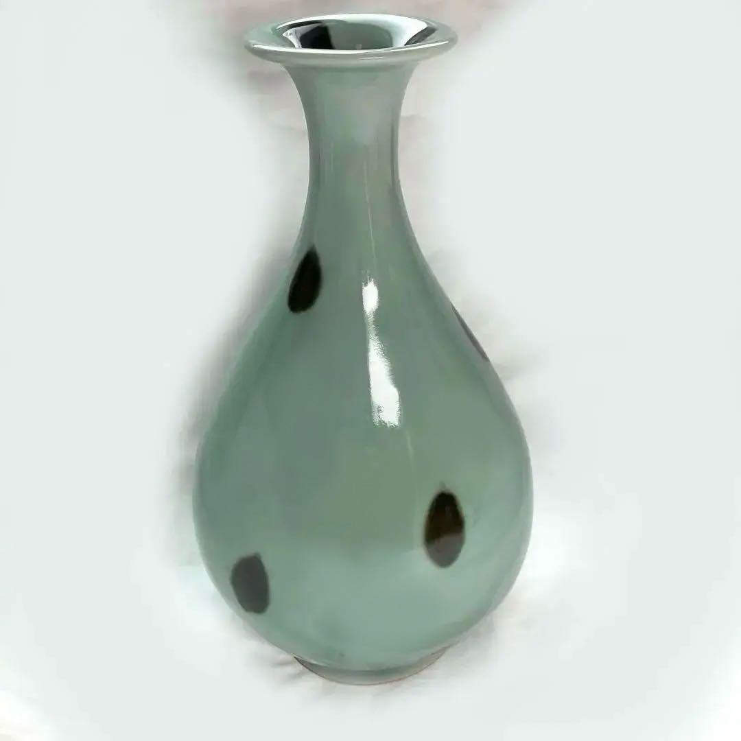 龍泉窯 飛青磁 花入 - メルカリ