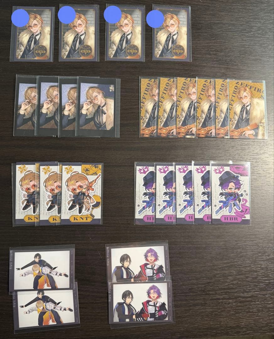 にじさんじ】ボイスカード ランダムカード 缶バッジ ウエハース【バラ