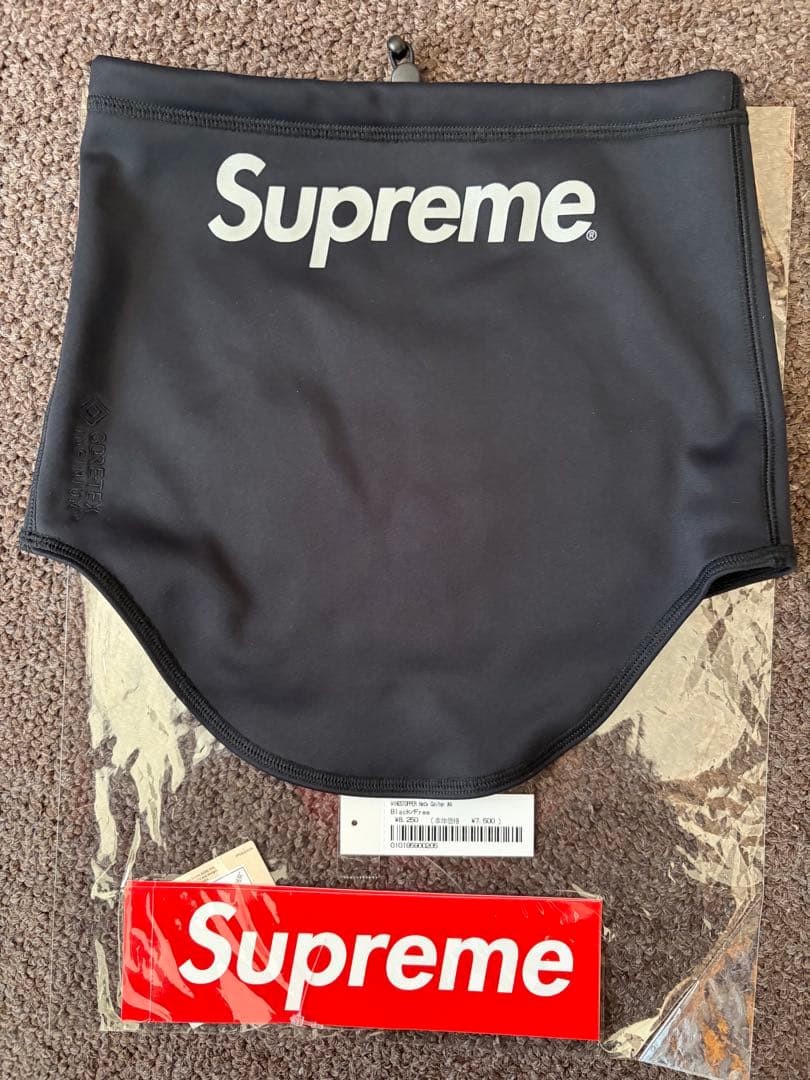 supreme WINDSTOPPER Neck Gaiter 黒