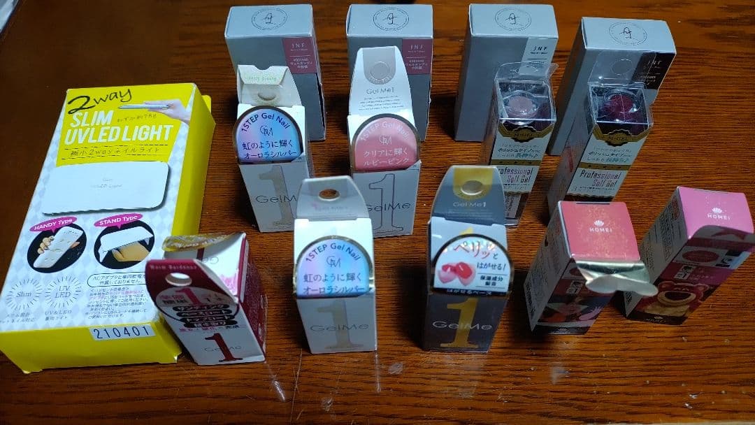セルフジェルネイルセット 新品未使用未開封多数 まとめ売り